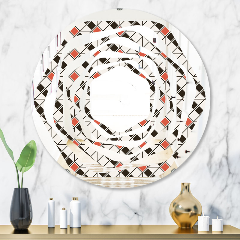 Miroir mural Whirl, 31,5 po x 31,5 po
