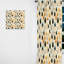 Rideaux en velours à motif de feuilles Modern Modern II - obscurcissant - 1 panneau-95457889