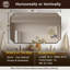 Miroir de salle de bain Modern Cadre en acier inoxydable-852064697-864994762