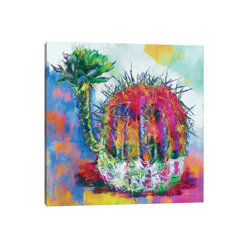 Desert Bloom II by James Burghardt - Wrapped Canvas Gallery-Wrapped Canvas Giclée, 45.72 cm H x 45.72 cm W x 3.175 cm D