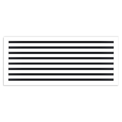BUILDMART - 36x16 Modern AC Vent Cover - Standard Linear Slot Diffuser - Register Grille / Size: 2" H x 16" W x 36" L