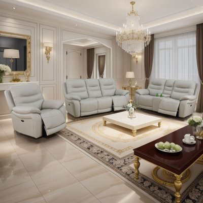 Delena 3 - Piece Leather Living Room Set by Latitude Run