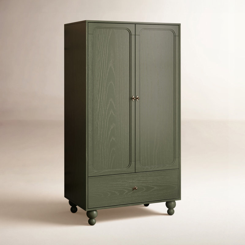 Astre Assembled Armoire by Nate Berkus, Archival Elm