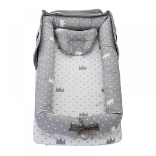 The Dream On Me Luna/Haven cradle creates a cozy nest-like surrounding for  your newborn. This cradle offers a simple …