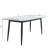 Kyley Metal Base Dining Table-1205489315-1205489325