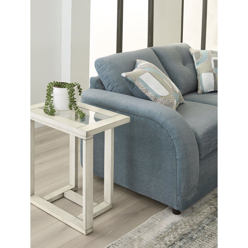 Canapé Hughes Furniture 23600, aigue-marine, Croiseur aigue-marine