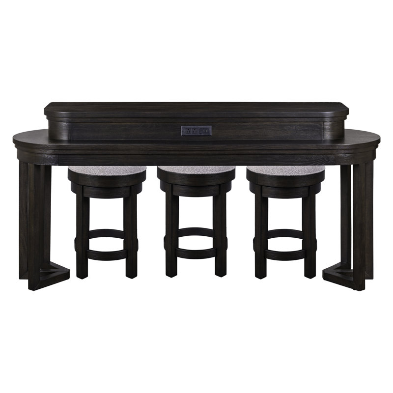 Ensemble 4 pièces console de bar