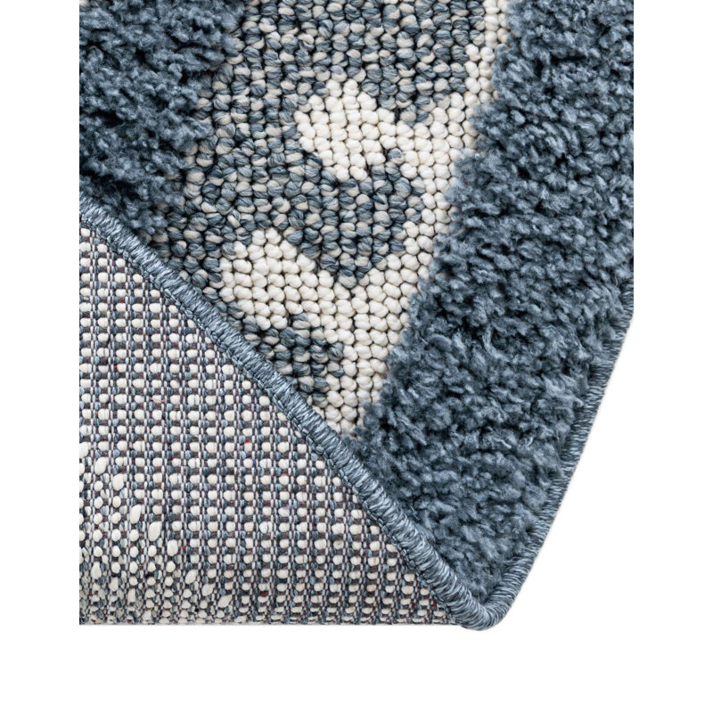 Josylin Geometric Indoor Rug, Round 5'3"