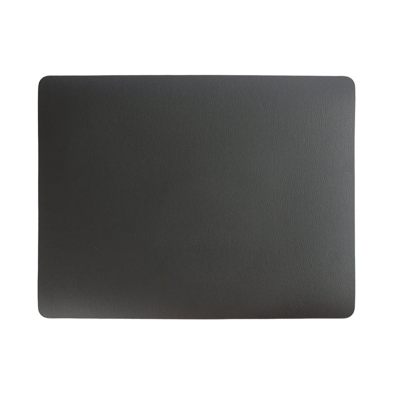 Napperon Novo Cuero, noir, 16,5 po x 12,5 po, ensemble de 6