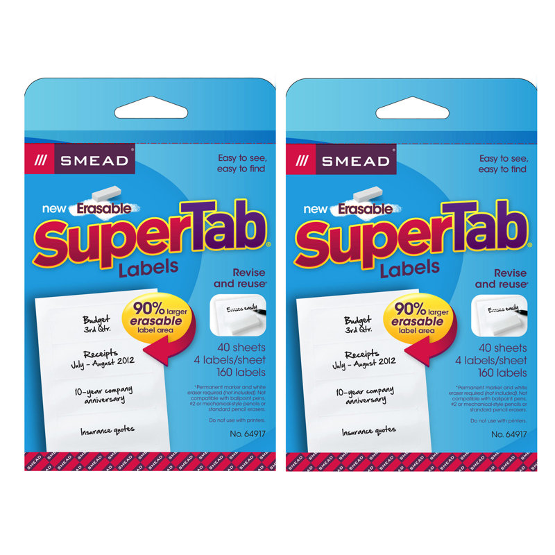 Paper File Tab Labels