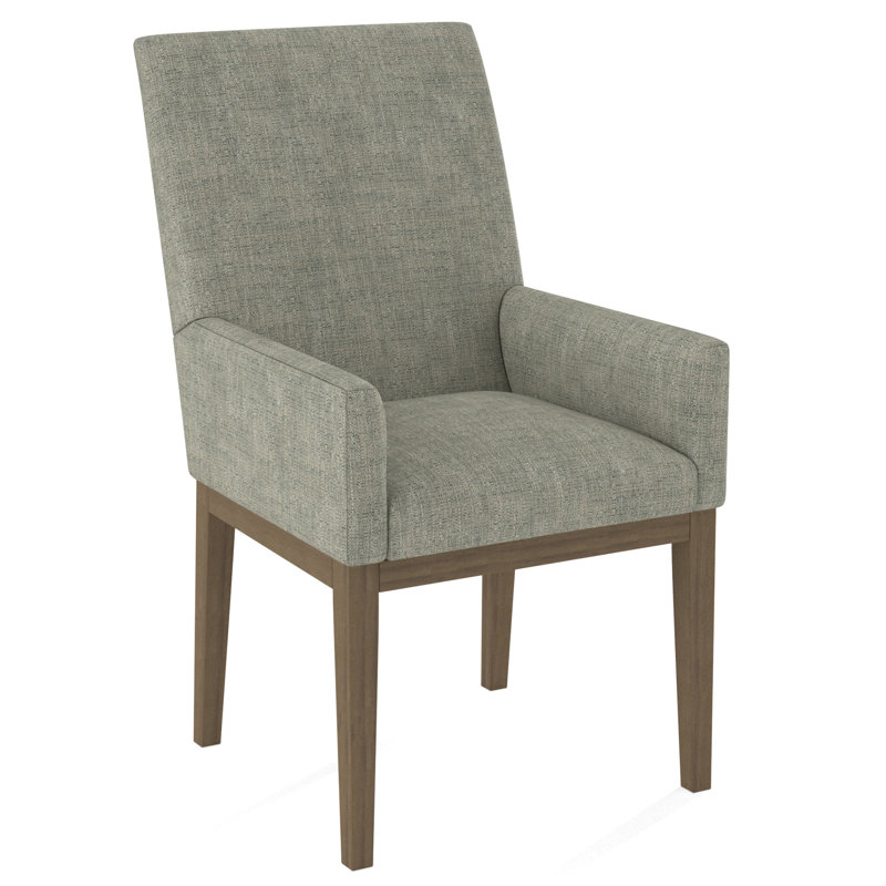 Upholstered Arm Chair, 61687-88, Weathered Gray