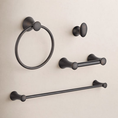 Lahara 4 Piece Bathroom Hardware Set