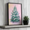 «Tinsel Tree I» par Grace Popp, reproduction d'art