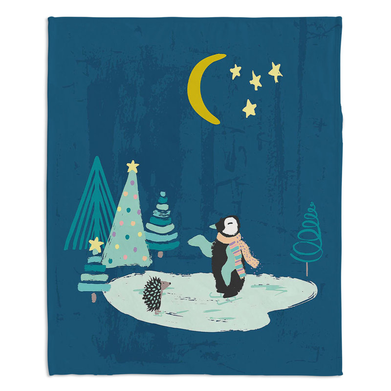 Couverture pingouin , 51 po x 60 po