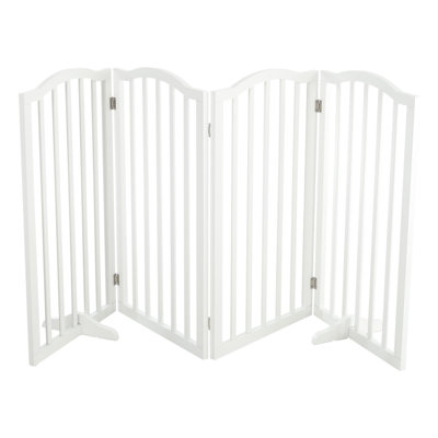Wood Free Standing Pet Gate