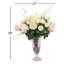 ROSE MIX IN A GLASS VASE