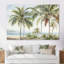 Ensemble de salon Palms Palm Trees On The Beach V - Palmiers et palmiers-107764401-107764406