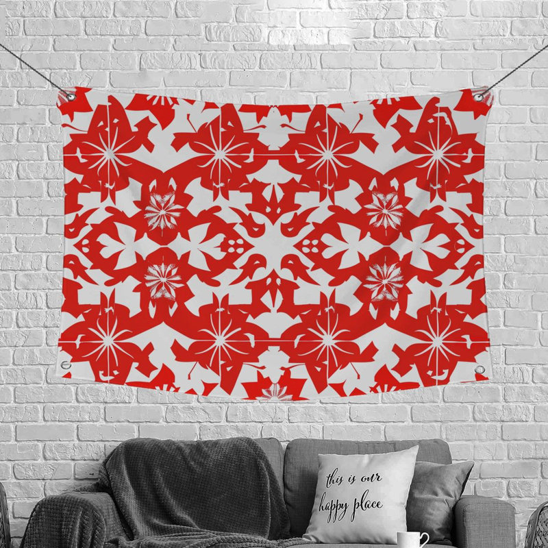 Tapisserie en microfibre, H 88 po x l 104 po