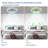 Modern Acrylic Ceiling Fan Light With Remote Control, Dimmable LED Chandelier, 6-Speed Adjustable, Quiet Motor, Flush Mount Design For Living Room, Bedroom, Dining Room