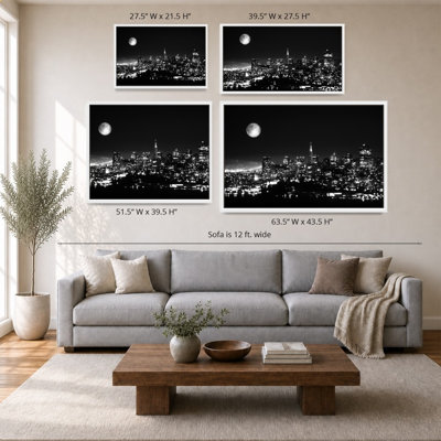 «Midnight Moon» par Danita Delimont - Impression sur toile