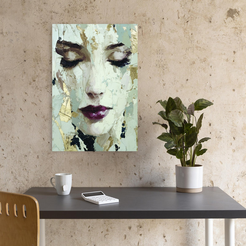 Absence Abstract Contemporary Wall Art Print, 45.72cm H x 30.48cm W