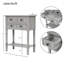 Commode d'appoint en bois avec tiroirs de rangement-872394116