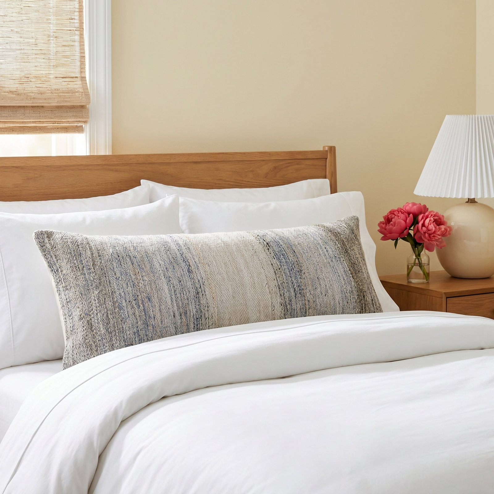 Hopeland Ombre Lumbar Throw Pillow