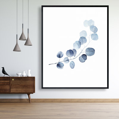 A Branch Of Eucalyptus Print On Canvas