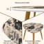 Ensemble de 2 tables basses gigognes Triangle