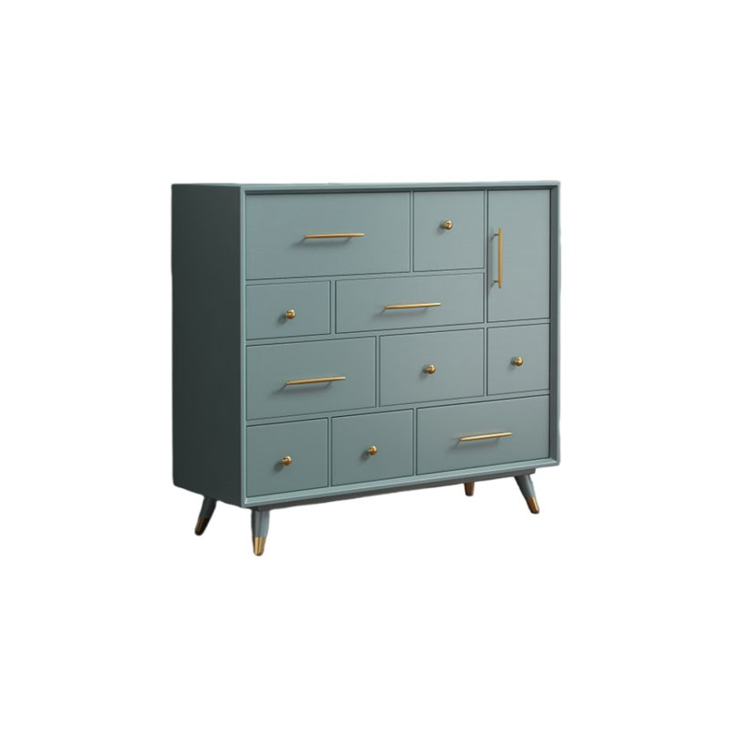 Cabinet d'entrée Simple Simple, Bleu