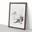 Lake & Mountains by Hashimoto Gaho - Picture Frame Painting Print-55582392-55582397