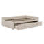 Lit de jour double rembourré en L avec lit gigogne escamotable double-1751032881