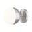 Trombetta 1 Light Wall Sconce in Matte Black-2118692299