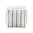 Striped Off-White/Black Polyester