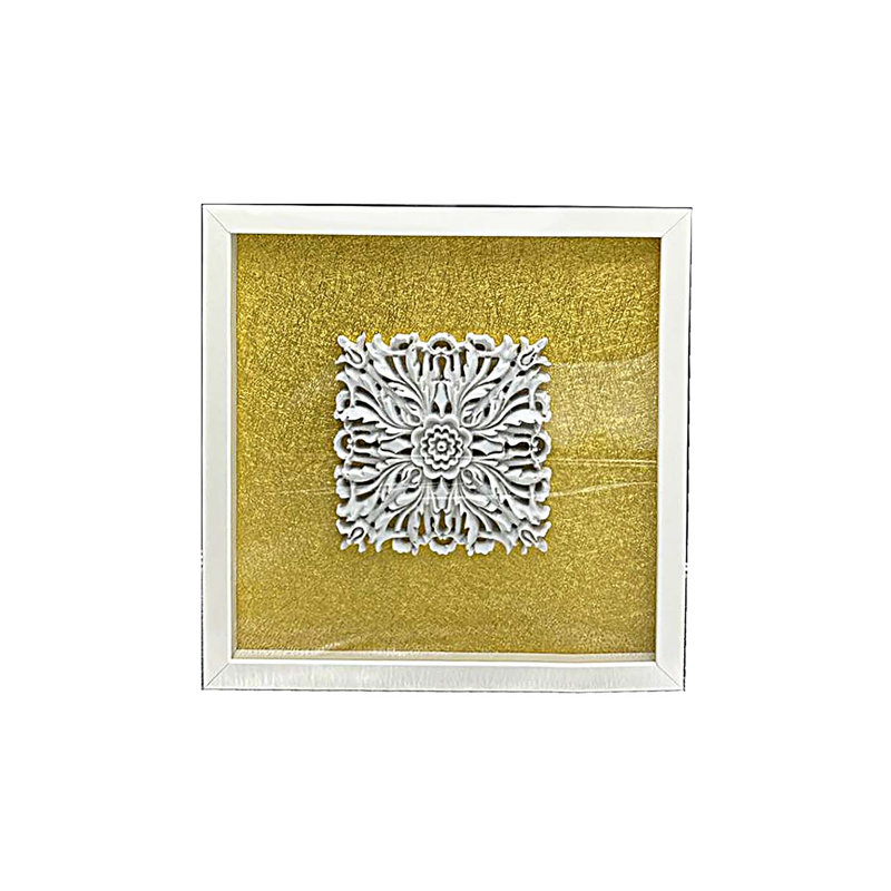 Brackenridge Glam Wall Decor, White