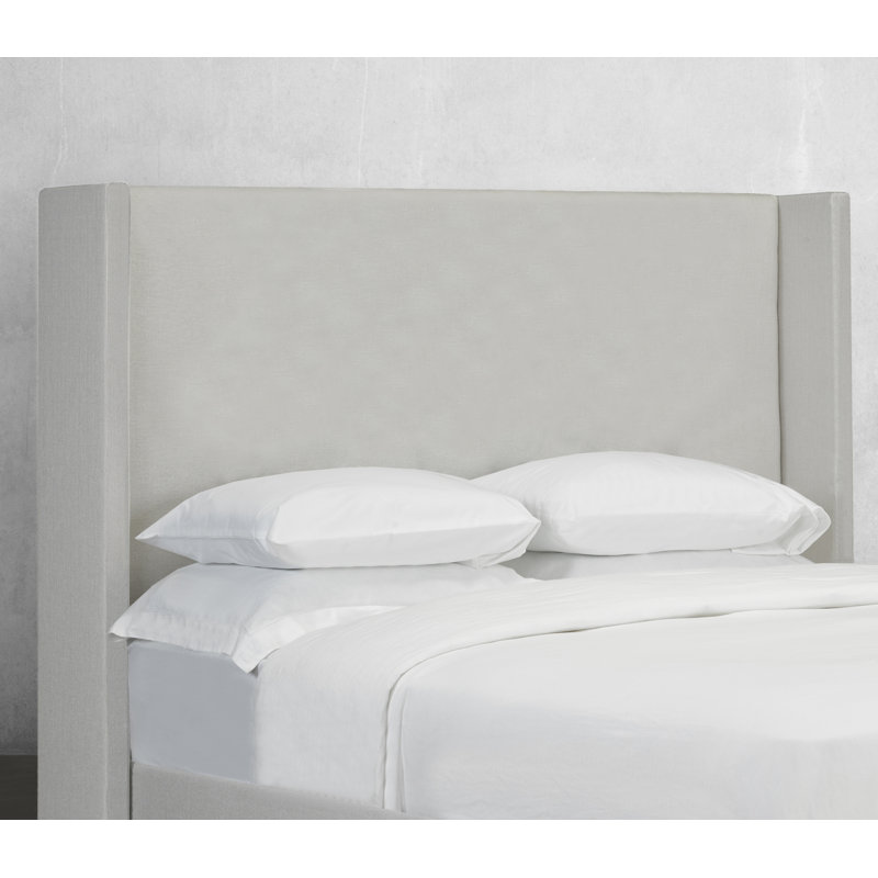 Tête à oreilles rembourré Hednesford, Blanc cassé, Double