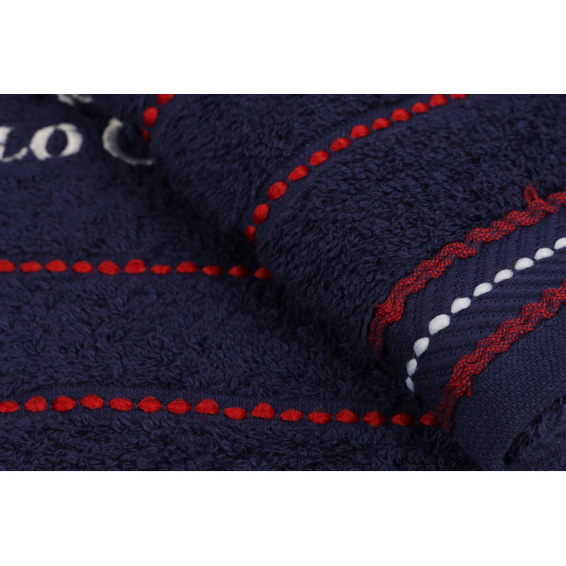Ensemble de serviettes à main-480-17-2, Bleu foncé