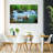 Kanchanaburi Deep Forest Waterfall Canvas Print-44605289