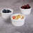 8oz Porcelain Ramekins Set of 8 – Oven Safe & Stackable Souffle and Creme Brulee Dishes – Custard Cups and Dessert Bowls for Baking, Appetizers, Dips – Black-136166914