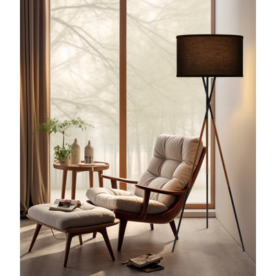 Lampe trépied 60 po Maelah