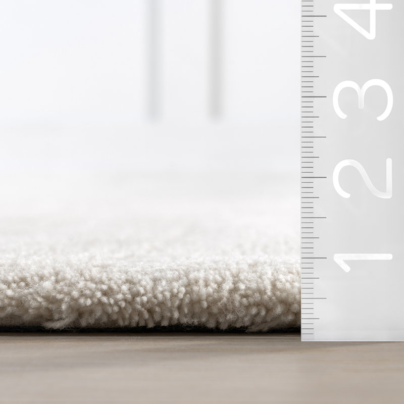 Gaia New Zealand Wool Shag Area Rug, Rectangle 8'6" x 11'6"
