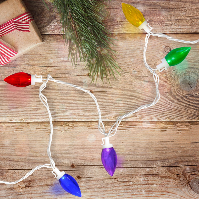 25 lumières de Noël, Multicolore