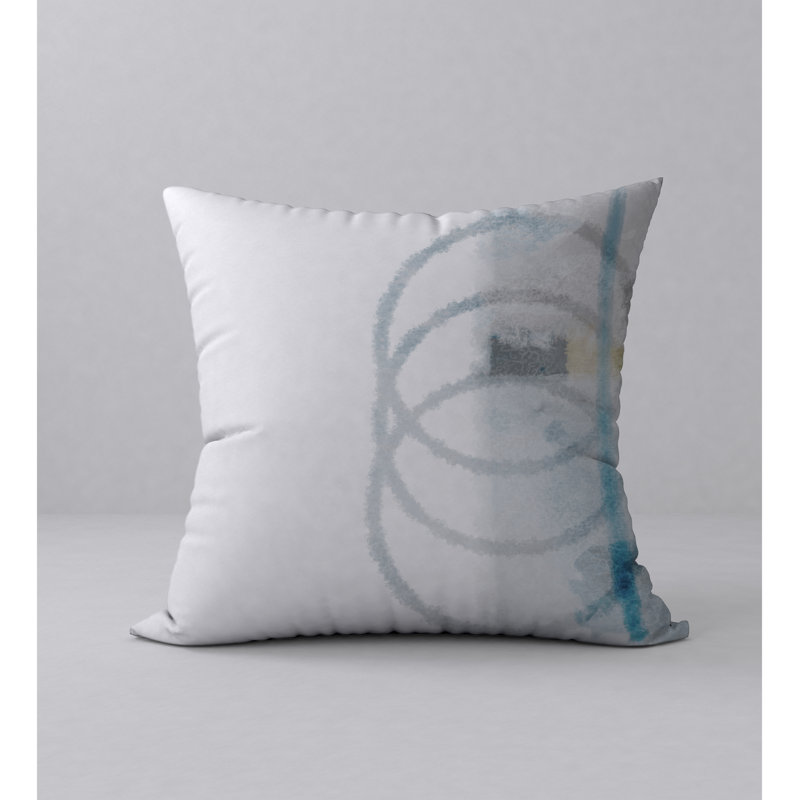 Housse de coussin décorative carrée reputation lovely, H 18 po x l 18 po