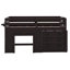 Lit mezzanine simple avec armoire de rangement et tablette-1465958267