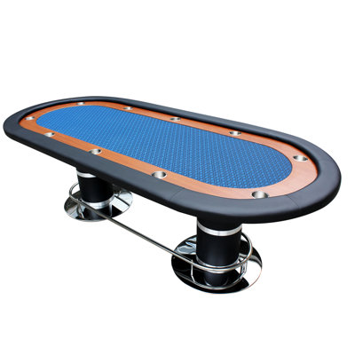 INO Design 96'' 10 - Player Foldable Poker Table