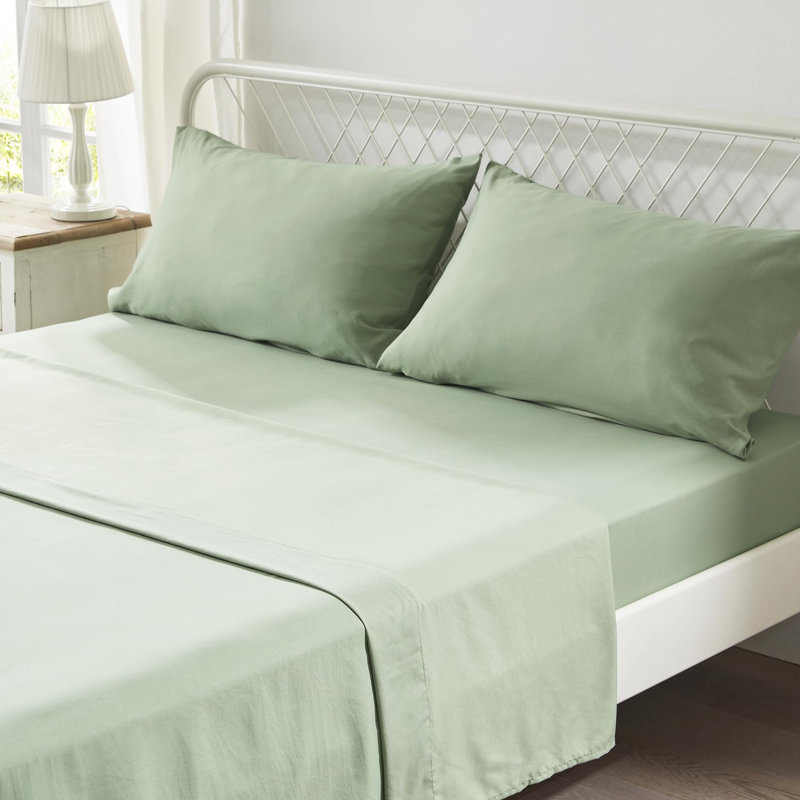 Queen Comforter Set, Tufted Bed In A Bag With Comforters And Sheets, All Season Bedding Sets With 1 Comforter, 2 Pillowshams, 2 Pillowcases, 1 Flat Sheet, 1 Fitted Sheet,(Sage Green/7 Pieces)