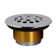 1-3/8" Fine Thread Bathtub Drain Trim with Trip Lever and Conversion Adaptor