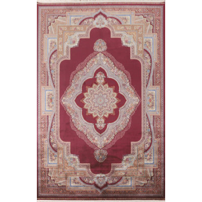 Tapis traditionnel bourgogne 7 x 10