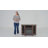 Clotile 45'' Electric Corner Fireplace TV Stand with Storage for TVs up to 55"-1763984709