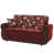 Chenille bourgogne